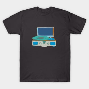 Vinyl record player T-Shirt